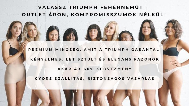 Triumph fehérnemű kampány